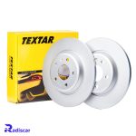 دیسک ترمز عقب مرسدس بنز E(W211)-E(W212)-CLS(C218) برند Textar کد 92115405 بسته 2 عددی
