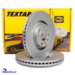 دیسک ترمز جلو بی ام و X3(E83) برند Textar کد 92141505 بسته 2 عددی