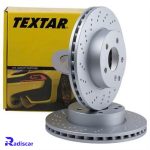 دیسک ترمز جلو مرسدس بنز C(W204) برند TEXTAR کد 92165003 بسته ۲ عددی