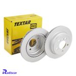 دیسک ترمز عقب بی ام و (F30-F80)4(F33-F83)-3 برند Textar کد 92239703 بسته 2 عددی