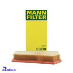 فيلتر هوای مرسدس بنز  موتور MO271 برند MANN کد C3210