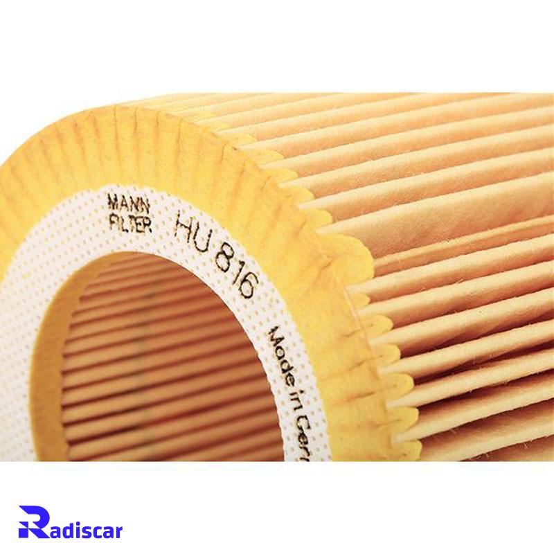 فیلتر روغن بی ام و موتور N20 برند MANN کد HU816X