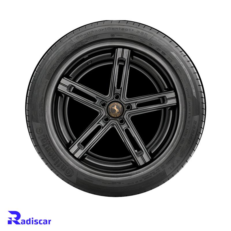 لاستیک سایز 245/40R18 برند Continental مدل Contact3 دو حلقه