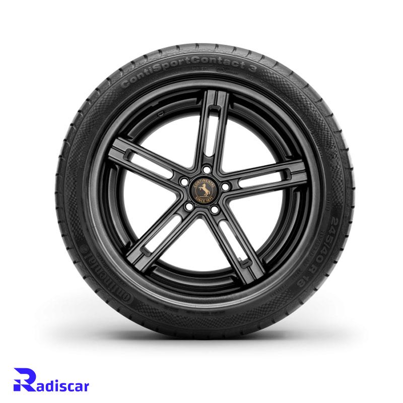 لاستیک سایز 205/60R16 برند Continental مدل Contact3 دو حلقه