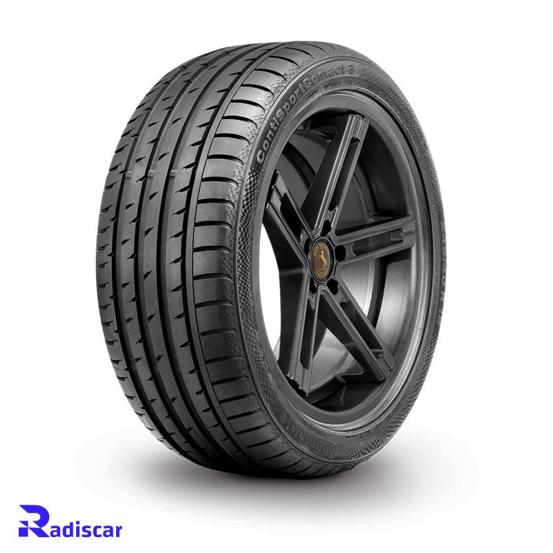 لاستیک سایز 245/35R19 برند Continental مدل Contact3 دو حلقه