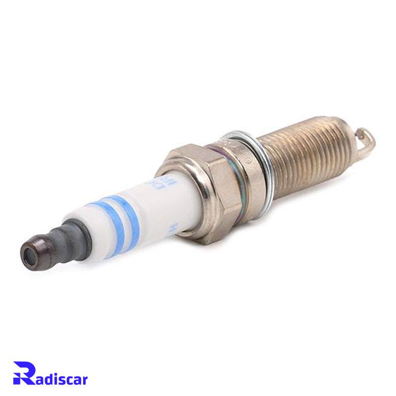 شمع موتور پایه بلند سوزنی دبل ایریدیوم تک الکترود YR 8 SII 33 U برند Bosch کد 0242129524