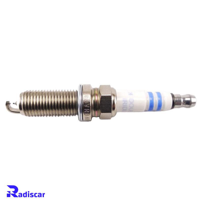 شمع موتور پایه بلند سوزنی دبل ایریدیوم تک الکترود VR 8 NII 35 U برند Bosch کد 0242129514