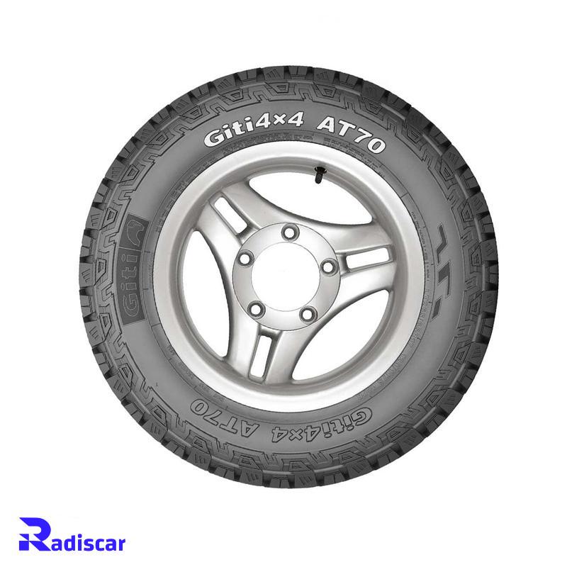 لاستیک سایز 265/60R18 برند Gt مدل AT70